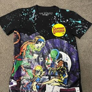 Vox Populi Kids Captain Science Black T-Shirt